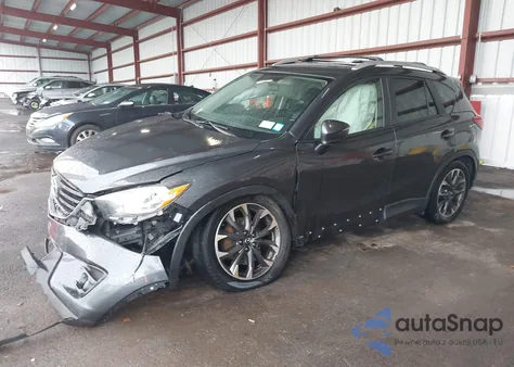 2016 Mazda Cx-5 Grand Touring из США, поврежденный, VIN JM3KE4DY2G0835486